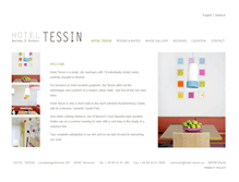 Tablet Screenshot of hotel-tessin.eu